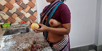 See Indian Aunty Ko's Kitchen Sexcapades: Raunchy Cuckold Wifey, Step-Sista, and