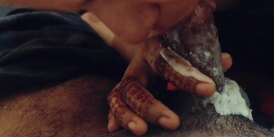 BanglaSexycouple's Indian school girl gets her throat packed with