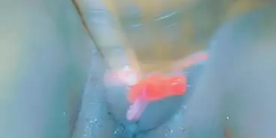 Mature babe's wild after work orgasm & squirt
