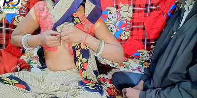 Step-brother-in-law gives Bhabhi milk from her jugs anent come back of
