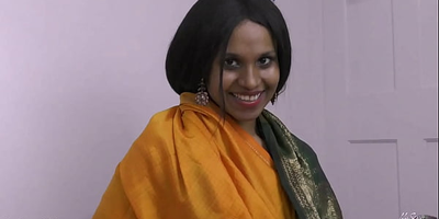 Horny Lily's Desi Step-son fucks her hard while she talks dirty with him and